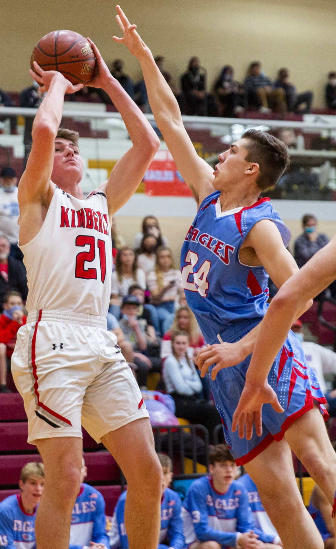 Kimberly falls to Marsh Valley